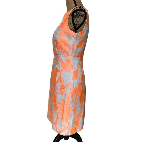 DVF Diane Von Furstenberg Women’s Size 4 Carpreena Rose Jacquard Mini Dress - Picture 9 of 15